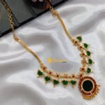 Kerala Leaf Short Necklace 5s
