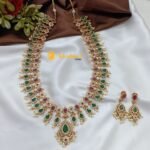 Thilak Leaf long Neck Set