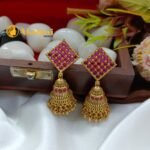 Cubic Jhumkas - Image 3