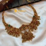 Lakshmi Maadam Pendant Short Neck Set - Image 2