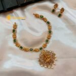 Retro Lakshmi Short Neck Set - Image 5