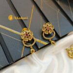 Floral Heartine Short Neck Set - Image 2