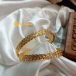 Traditional White Stone Bangles - Image 2