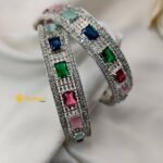 Recto Milky Stones Bangles - Image 3