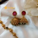 Chakra Floral Pendant with Long Amla Ball Mala Lon - Image 3