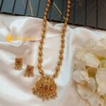 Majestic Pendant with Long Raindrop Ball Mala Long
