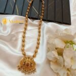 Majestic Pendant with Long Raindrop Ball Mala Long - Image 2