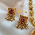 Majestic Pendant with Long Raindrop Ball Mala Long - Image 3