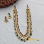 Lakshmi 2 Layer Long Neck Set