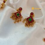 Round Pendant with Kodi Short Neck Set - Image 3