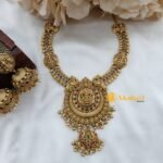Antique Lakshmi Short Neck Set - Image 2