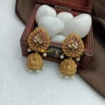 Beautiful Swan Jhumkas - Image 3