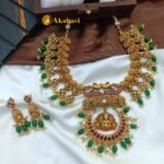 Lakshmi & Peacock Short Neck Set