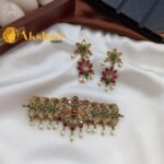 Victorian Peacock Choker Set