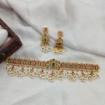 Cubic Multi Guntapusalu Choker Set