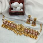 Glorious Antique Ganesha Choker Set