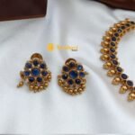 Keerti Suresh Inspired Short Neck Set - Image 3