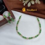 AD Jade Frost Short Neck Set