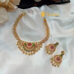 Peacock Short Neck Set
