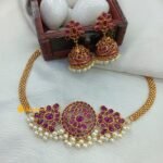 Peacock Choker Set