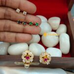 Floral Interchangable Earrings - Image 3
