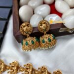 Lakshmi Green Kemp Long Haram - Image 2