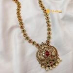 Peacock and Floral Kemp Long Neck Set - Image 2