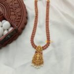 Antique Lakshmi Kemp 2 Layer Long Haram - Image 2