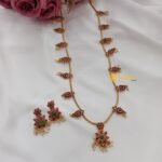 Mango Kundan Kodi Long Neckset