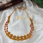 Antique Lakshmi Kemp Short Neck Set - Image 2
