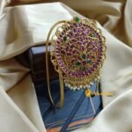 Floral Chakra Kundan Vanki - Baju Band 1s