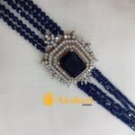 Blue Crystals Recto Choker - Image 2