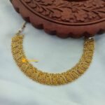 Antique Leaf Multi Floral Short Neck Set - Image 2