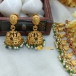Lakshmi Danglers Short Neck Set - Image 3