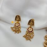 Lakshmi Oval Multi Kemp Short Neck Set - Image 2