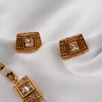 Honey Stone Cubecut Short Neck Set - Image 3