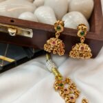 Antique Peacock Short Neck Set - Image 3