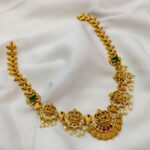 Lakshmi Crescent Short Neck set - Image 3