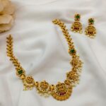 Lakshmi Crescent Short Neck set