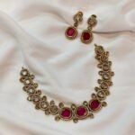 Victorian Designer Short Neck Set - Image 3