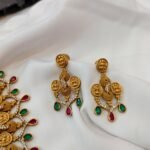 Antique Lakshmi Short Neck Set - Image 3