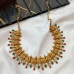 Antique Lakshmi Short Neck Set - Image 2