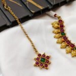 Antique Cube cut Short Neck Set - Image 2
