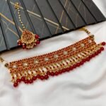 Beautiful Cubic Close Neck Choker Set - Image 3