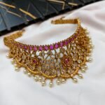 Antique Floral Choker Ser - Image 3