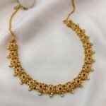 Floral Short Necklace - Image 2