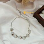 Zircon Silver Look Bracelet - Image 2