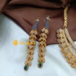 AD Peacock Designer Short Neck Set - Image 4
