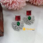Zircon Silver Fancy Earring