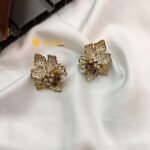 Victorian Floral Earrings - Image 2